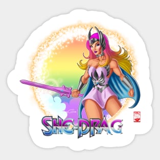 She-Drag Sticker
